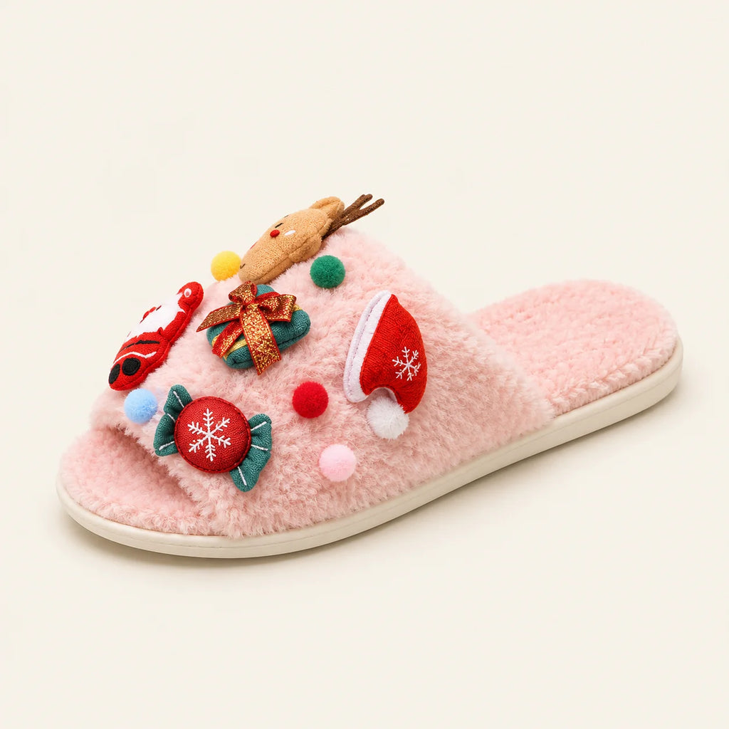 Women’s Christmas Plush Slippers