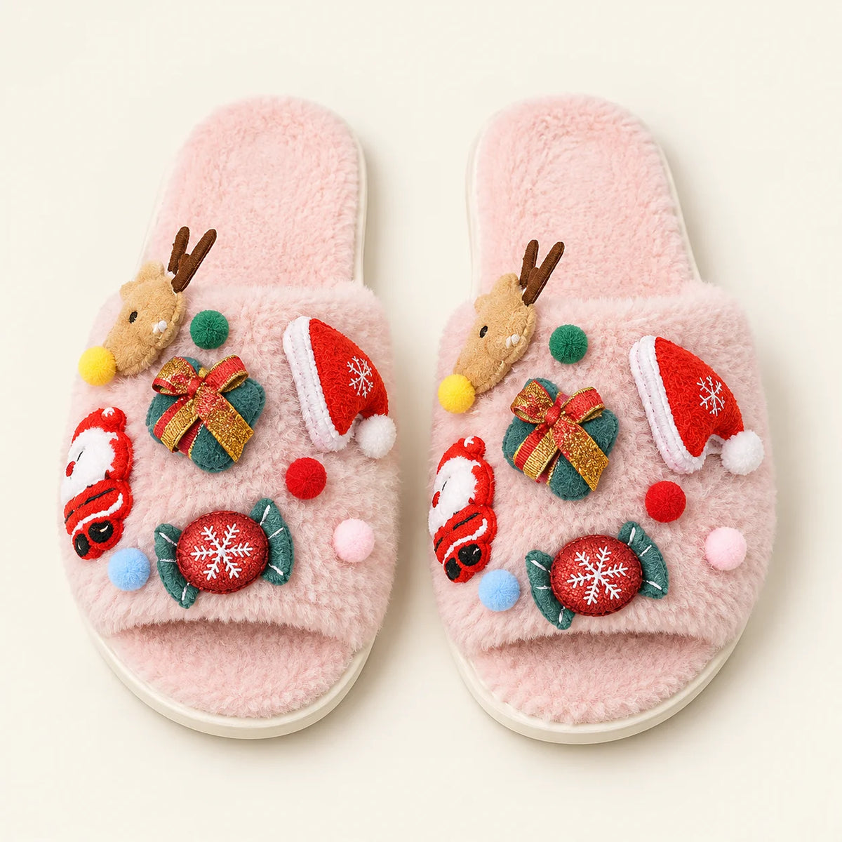 Women’s Christmas Plush Slippers