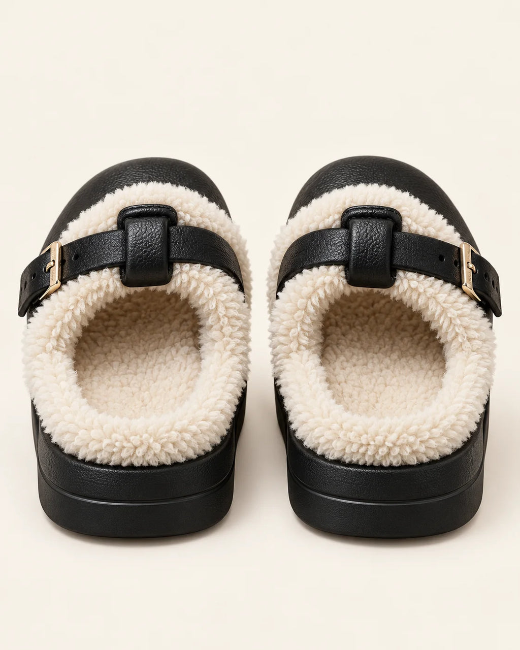 SONVARE Cozy Buckle Clogs