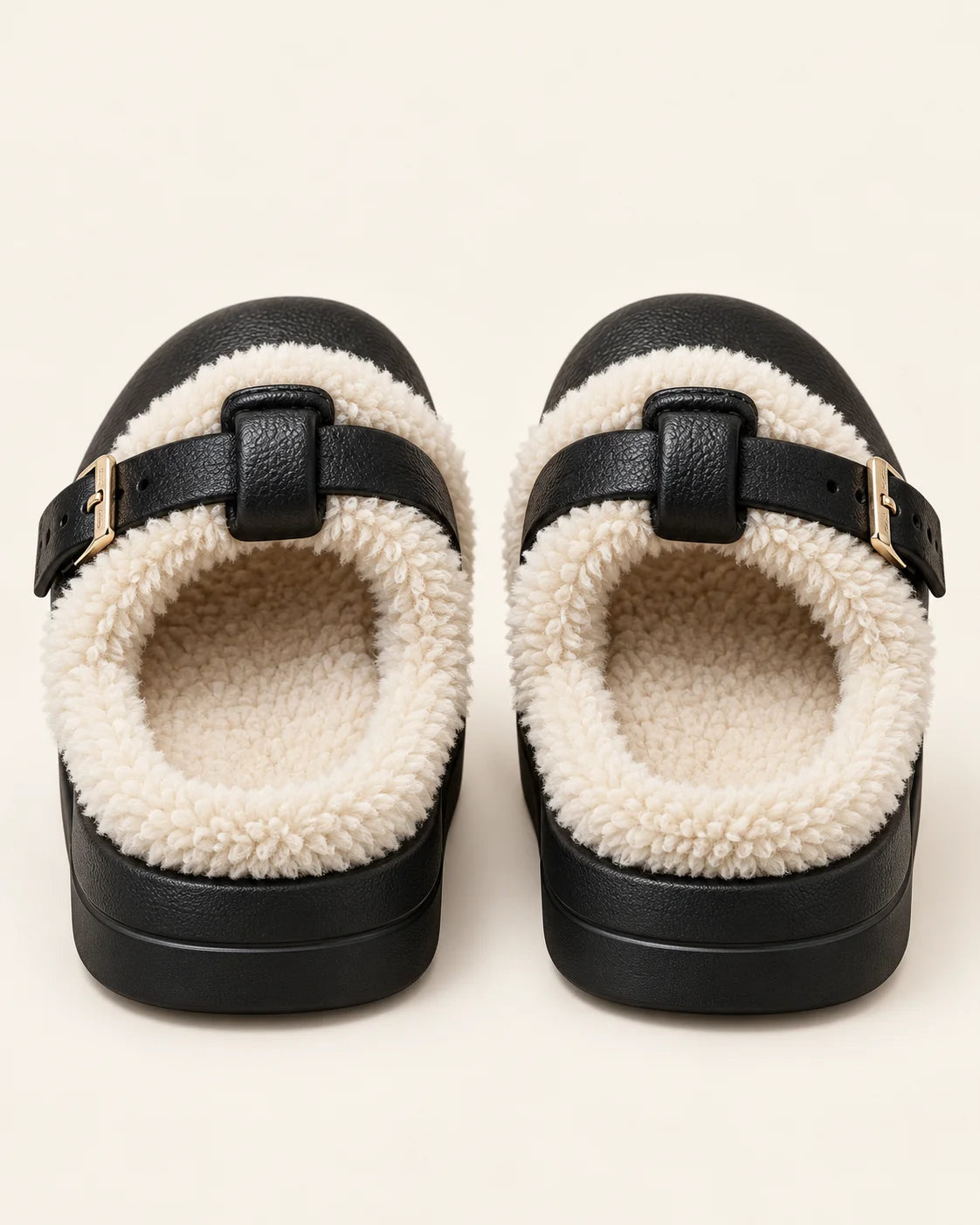 SONVARE Cozy Buckle Clogs