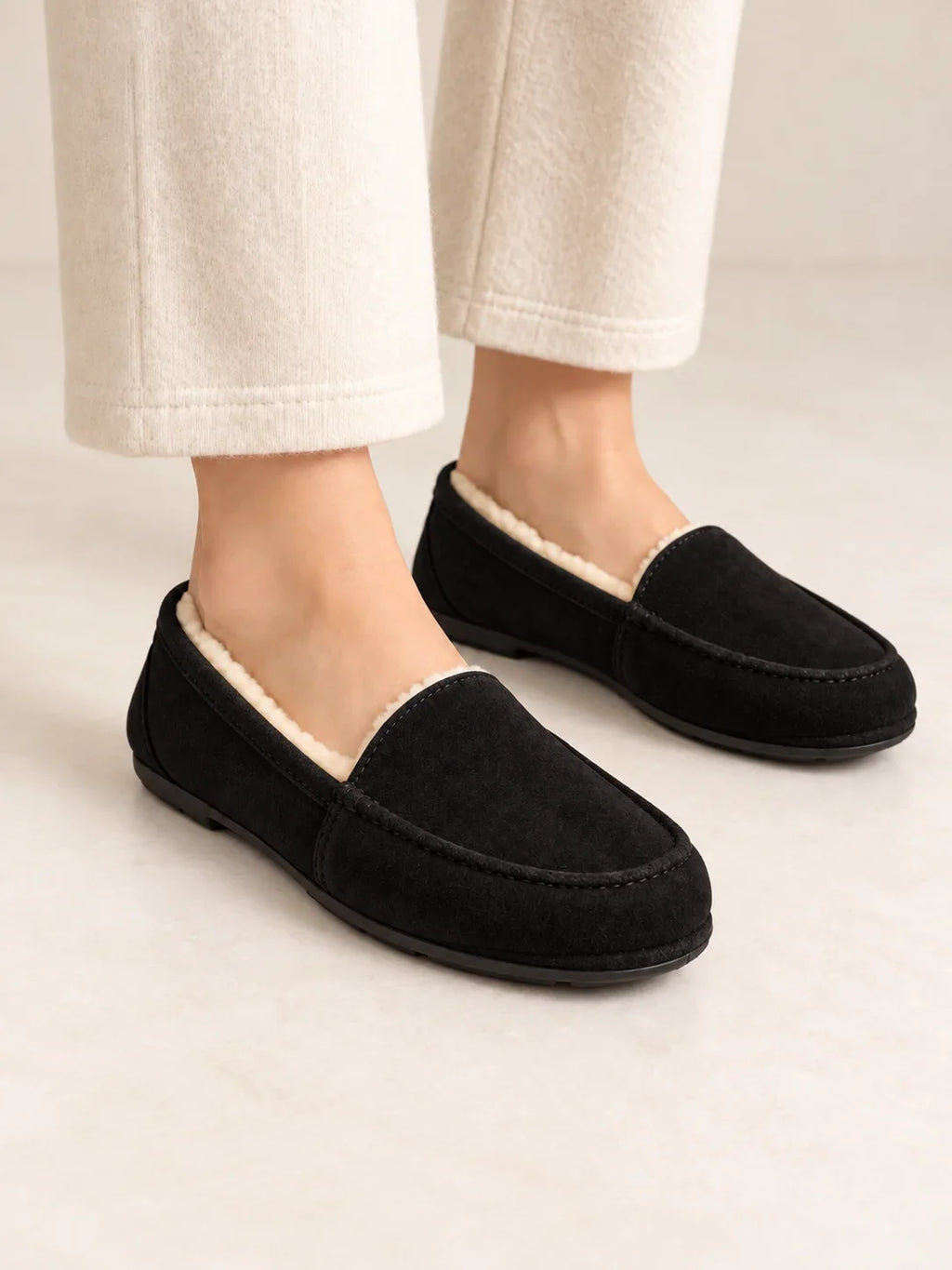 Suede Moccasins