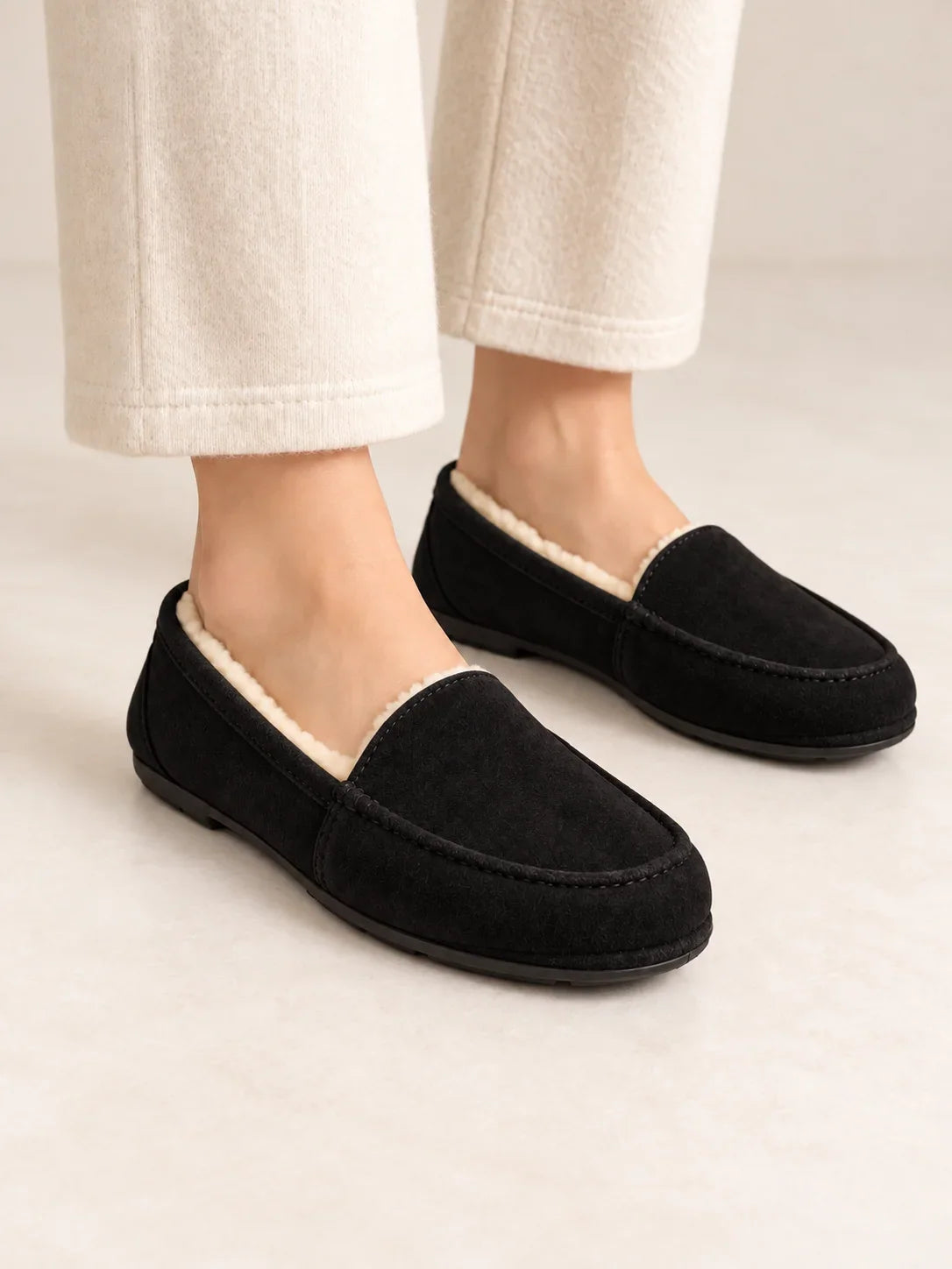 Suede Moccasins