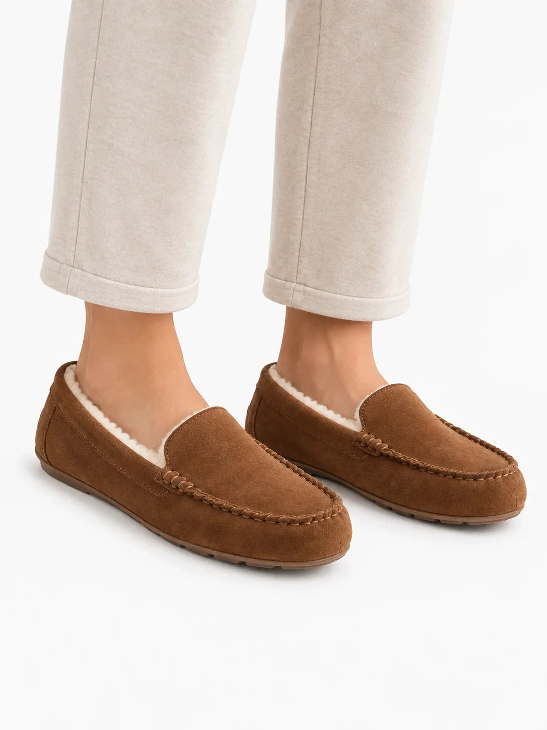 Suede Moccasins