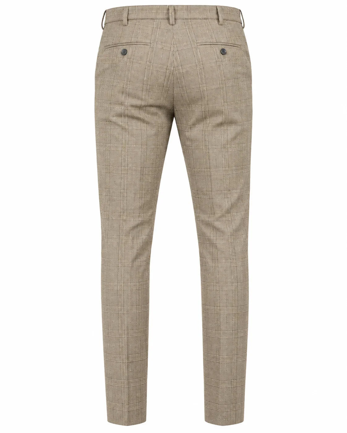 Checked Tailored Trousers