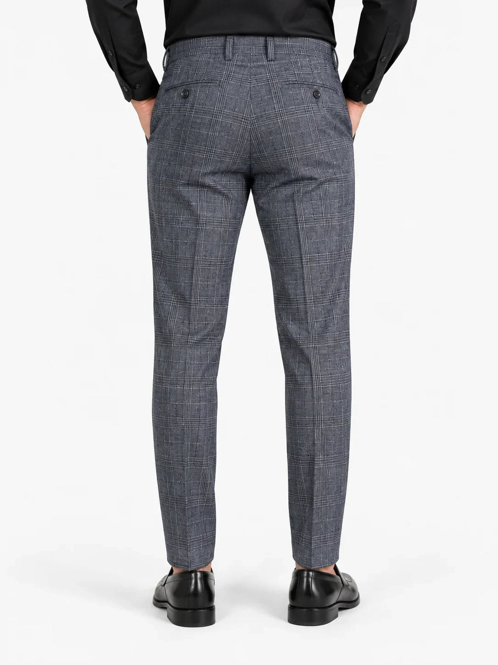 Checked Tailored Trousers