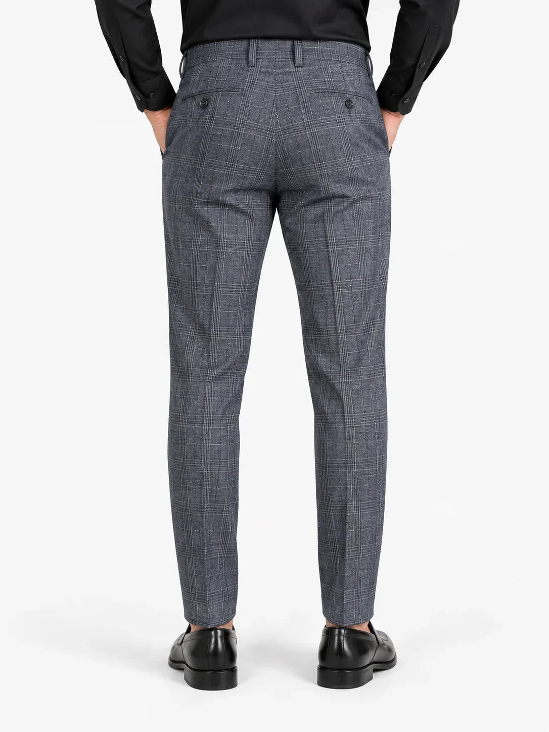 Checked Tailored Trousers