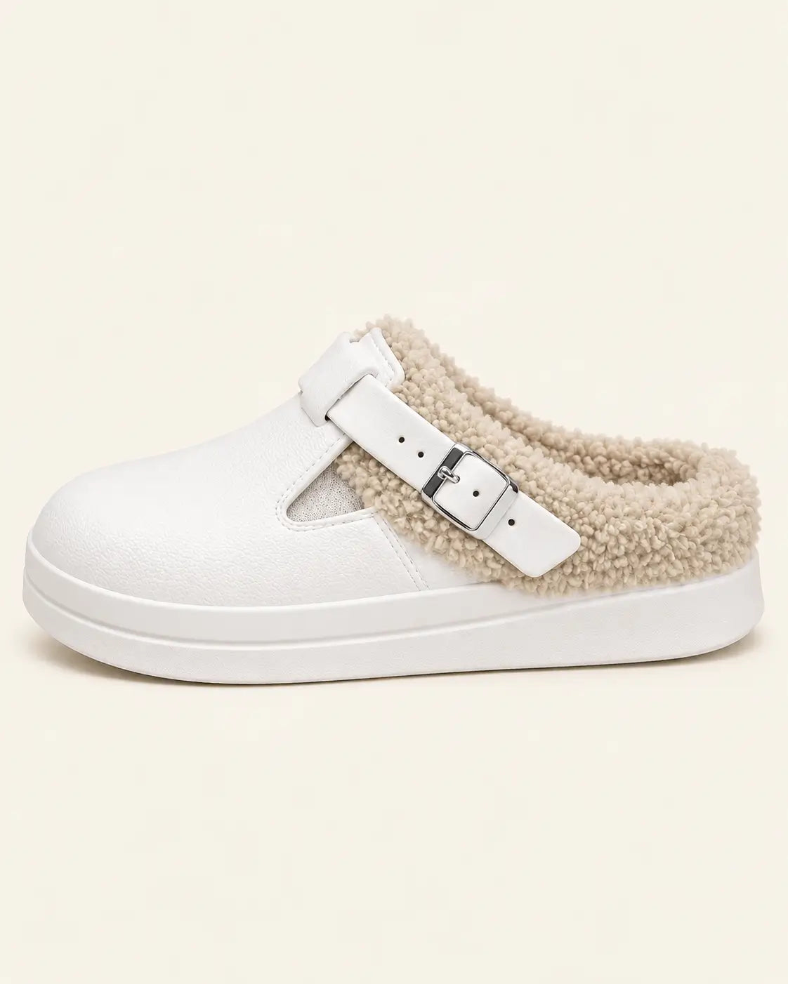 SONVARE Cozy Buckle Clogs