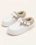 SONVARE Cozy Buckle Clogs