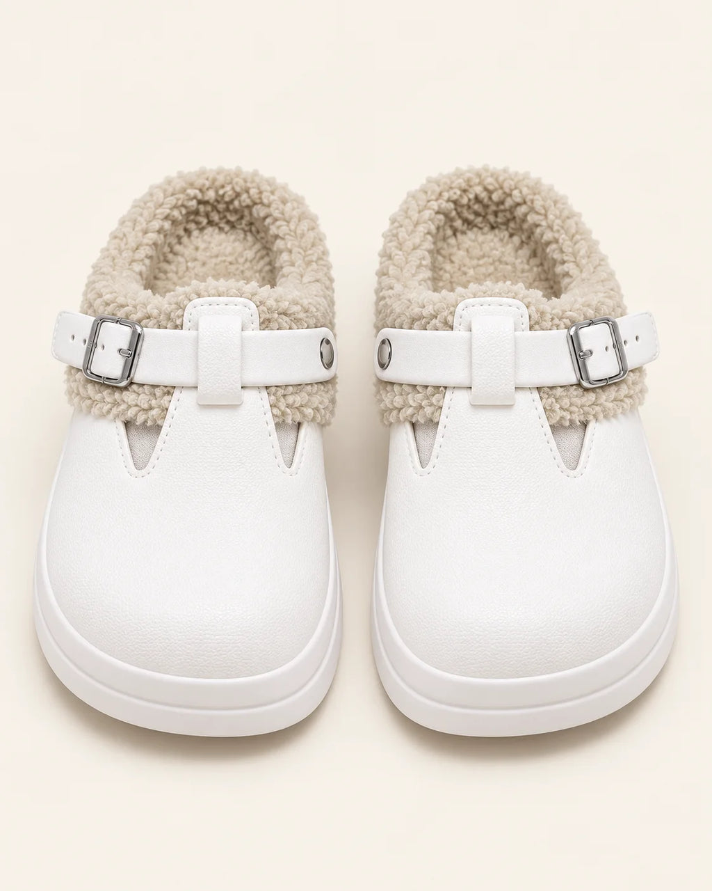 SONVARE Cozy Buckle Clogs