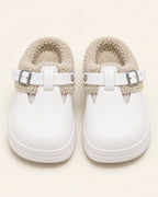SONVARE Cozy Buckle Clogs