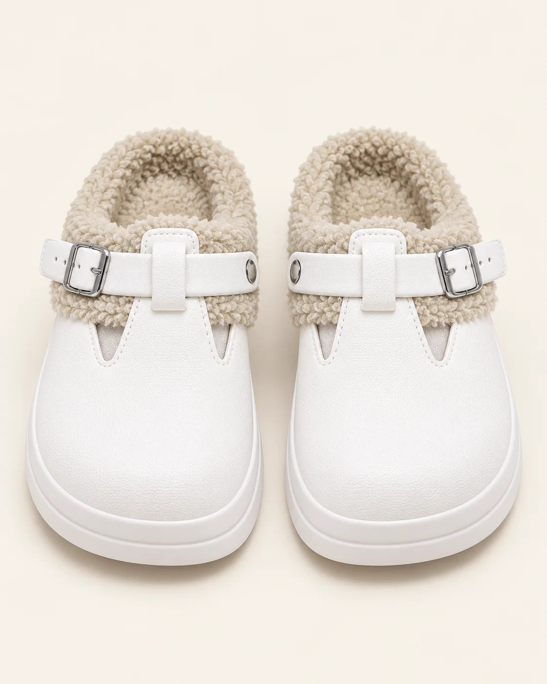 SONVARE Cozy Buckle Clogs