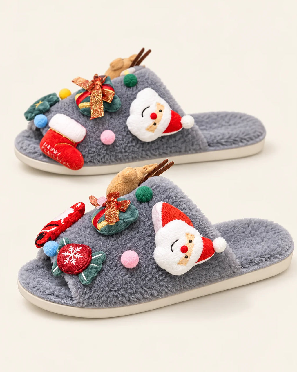 Women’s Christmas Plush Slippers