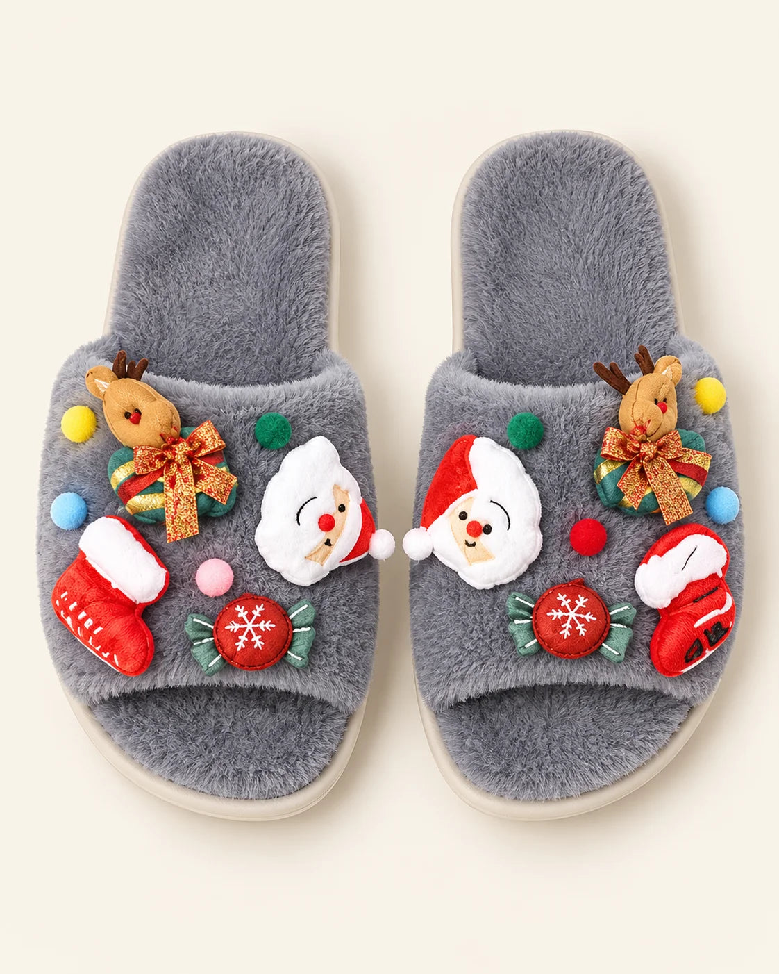 Women’s Christmas Plush Slippers