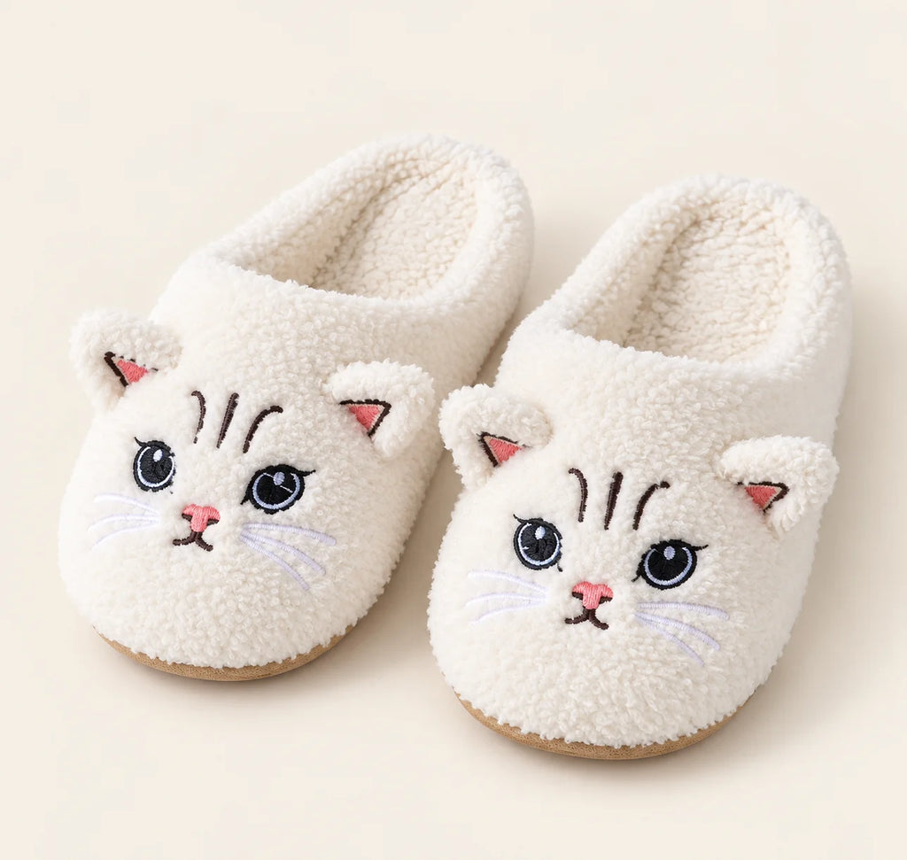 Cozy Cat Slippers