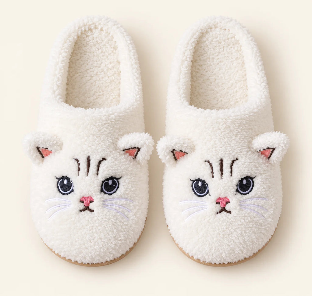 Cozy Cat Slippers