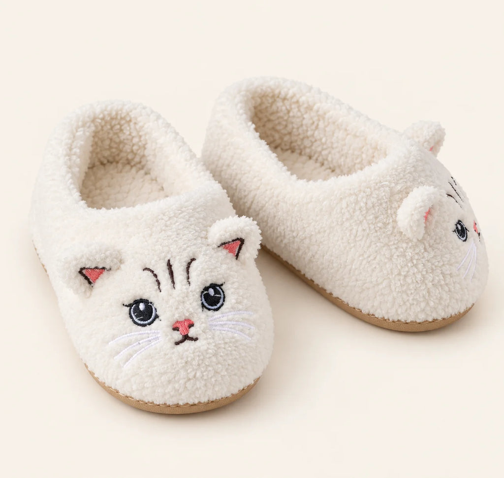 Cozy Cat Slippers