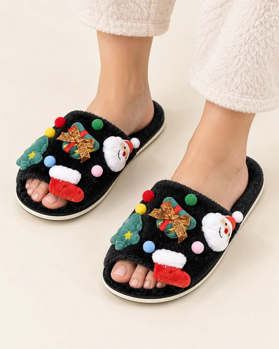Women’s Christmas Plush Slippers
