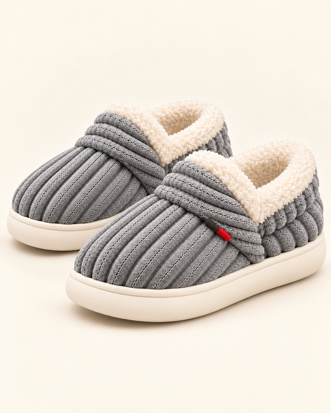 SONVARE Cozy Ribbed Slippers