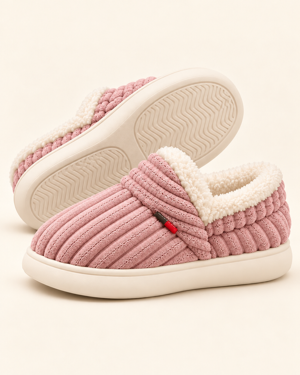 SONVARE Cozy Ribbed Slippers