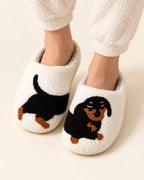 Women's Dachshund Slippers