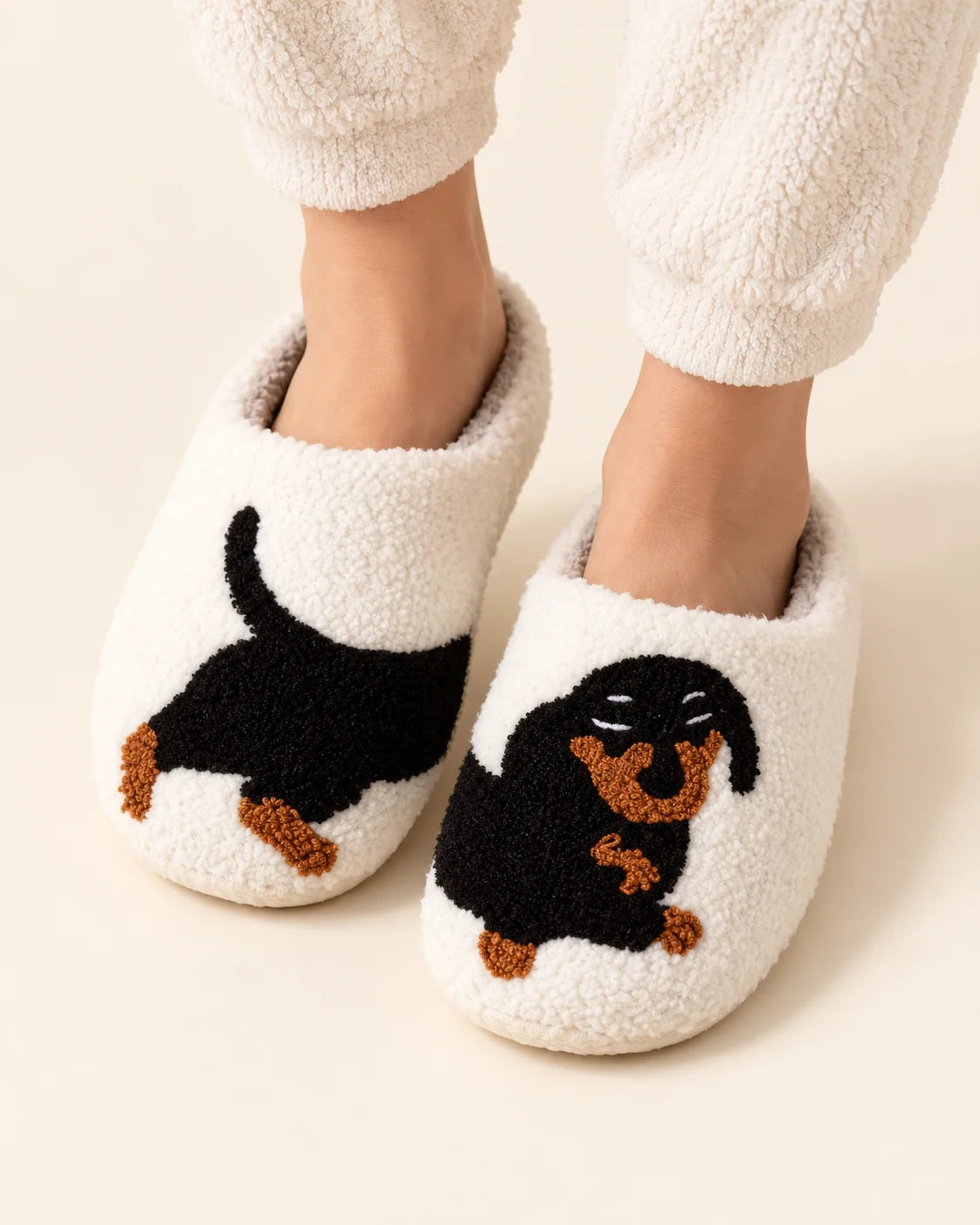 Women's Dachshund Slippers