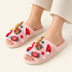 Women’s Christmas Plush Slippers