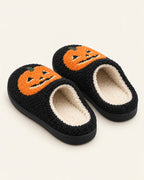 Halloween Pumpkin Plush Slippers