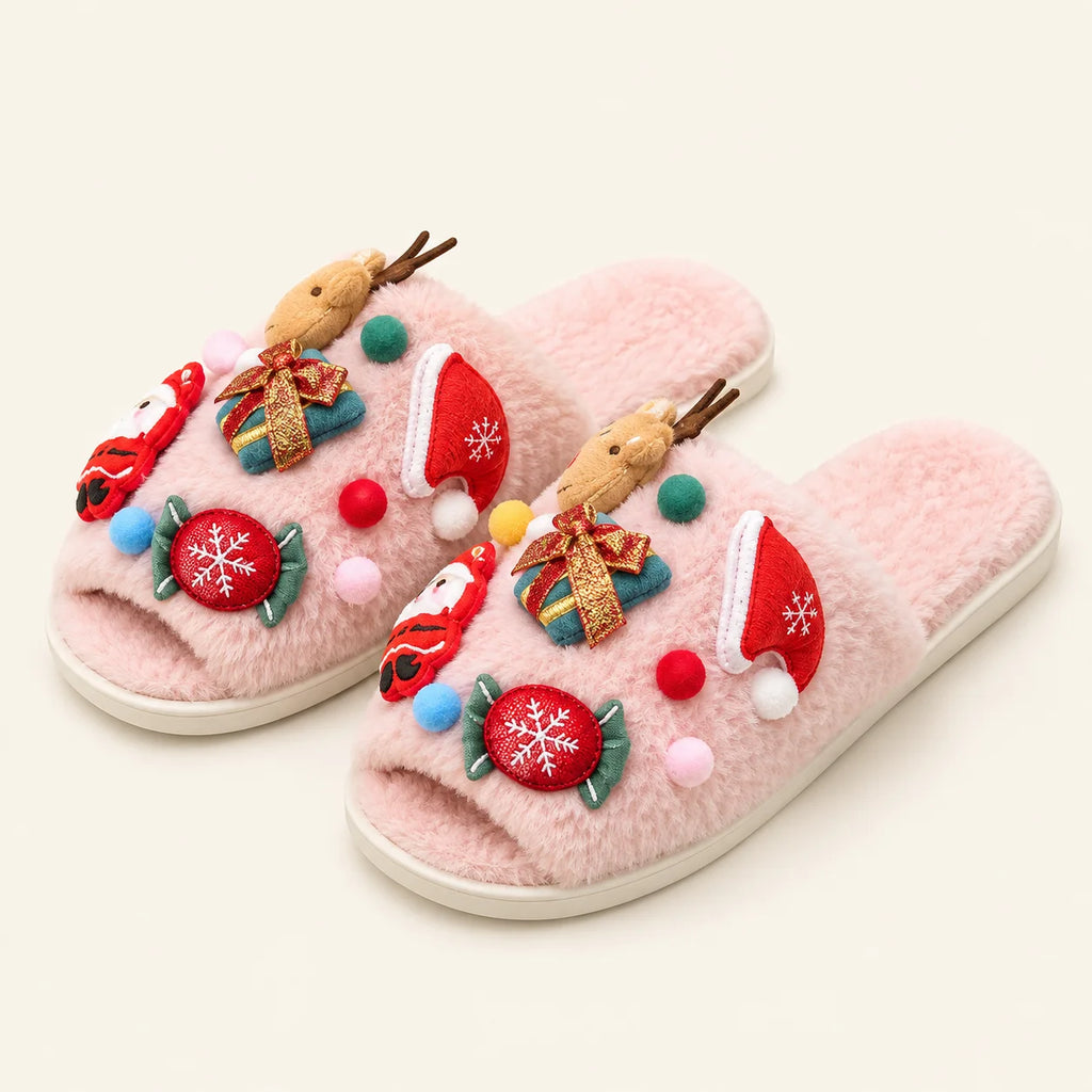 Women’s Christmas Plush Slippers