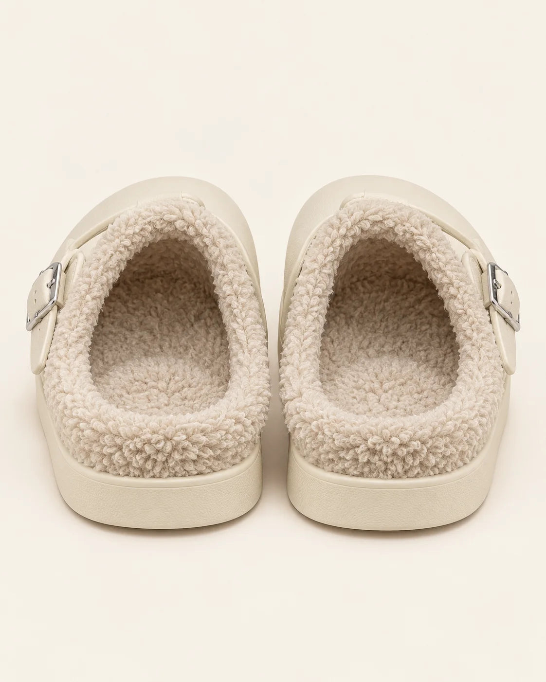 SONVARE Cozy Buckle Clogs