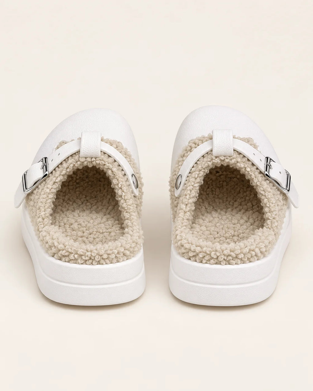 SONVARE Cozy Buckle Clogs