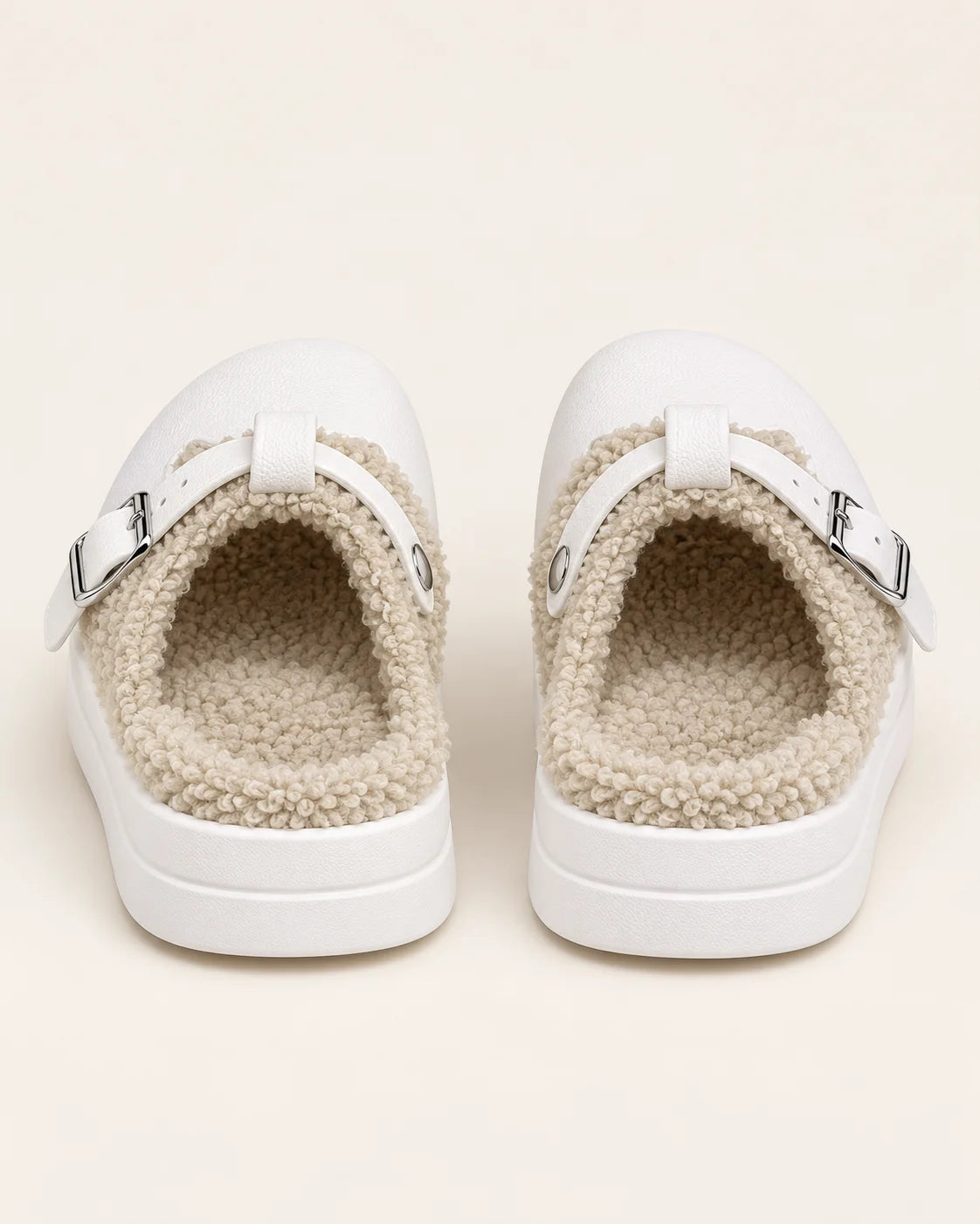 SONVARE Cozy Buckle Clogs