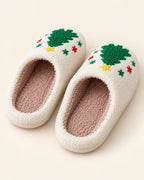 Festive Fleece Slippers