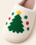 Festive Fleece Slippers