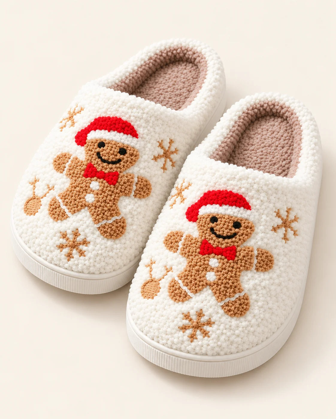 Festive Fleece Slippers
