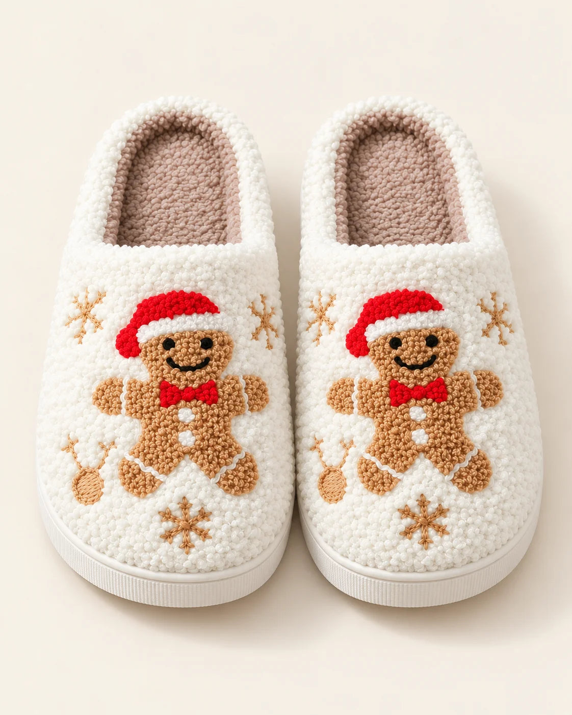 Festive Fleece Slippers