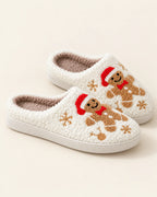 Festive Fleece Slippers