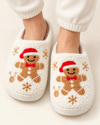Festive Fleece Slippers