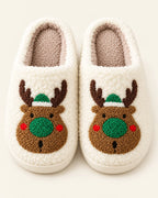Festive Fleece Slippers