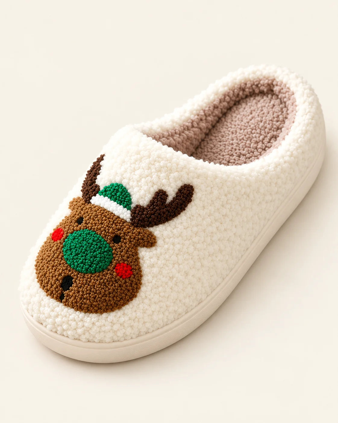 Festive Fleece Slippers
