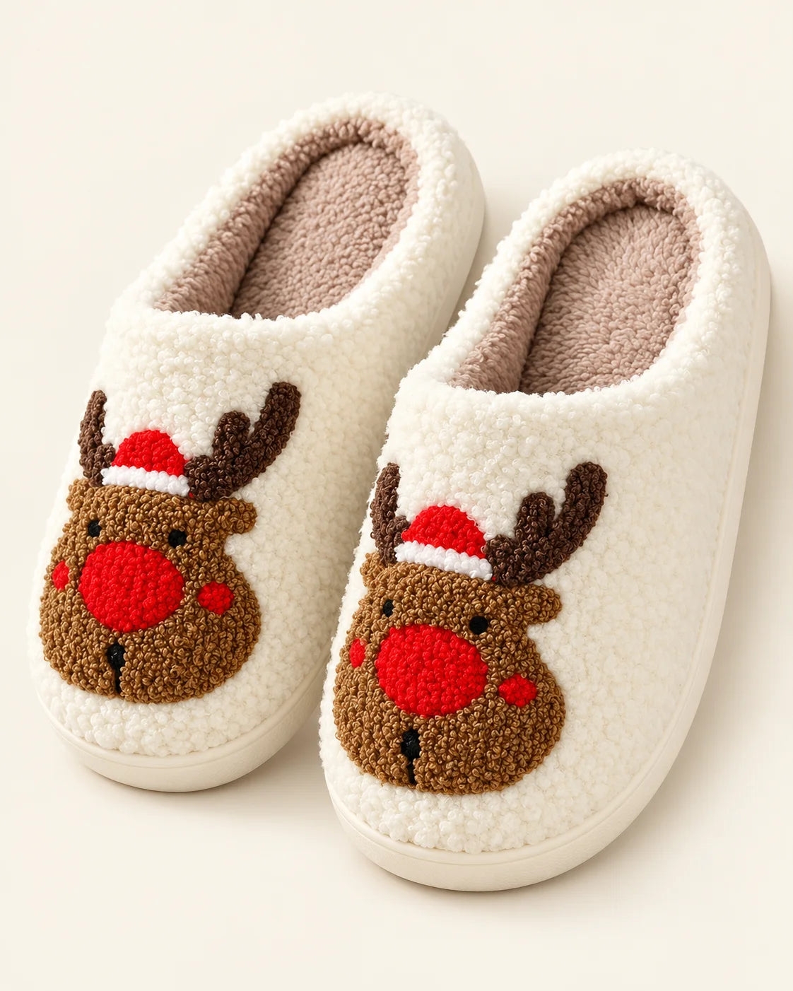 Festive Fleece Slippers