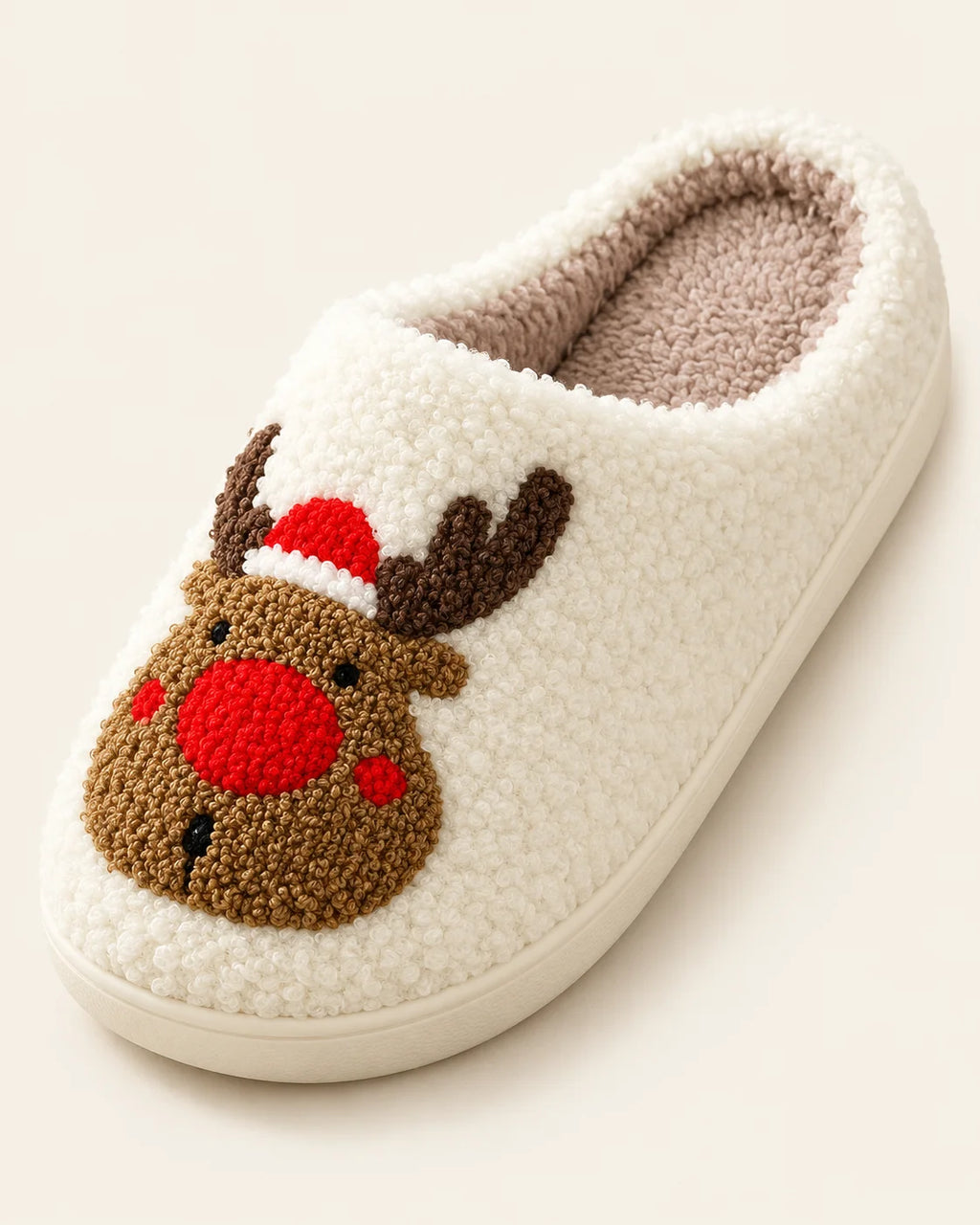 Festive Fleece Slippers
