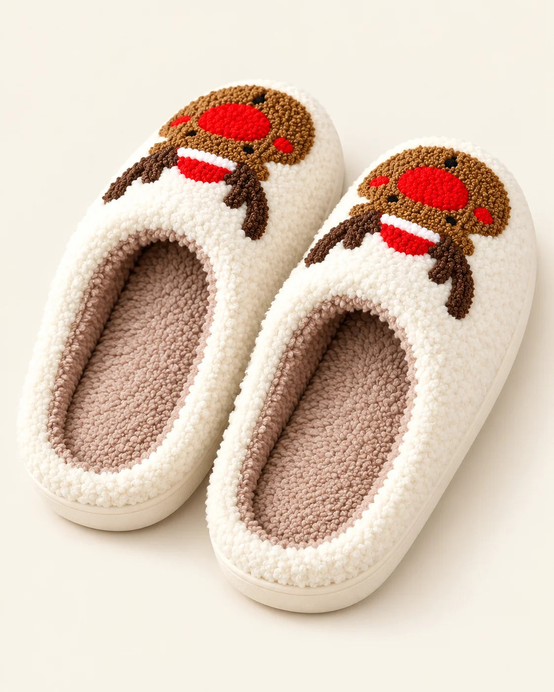 Festive Fleece Slippers