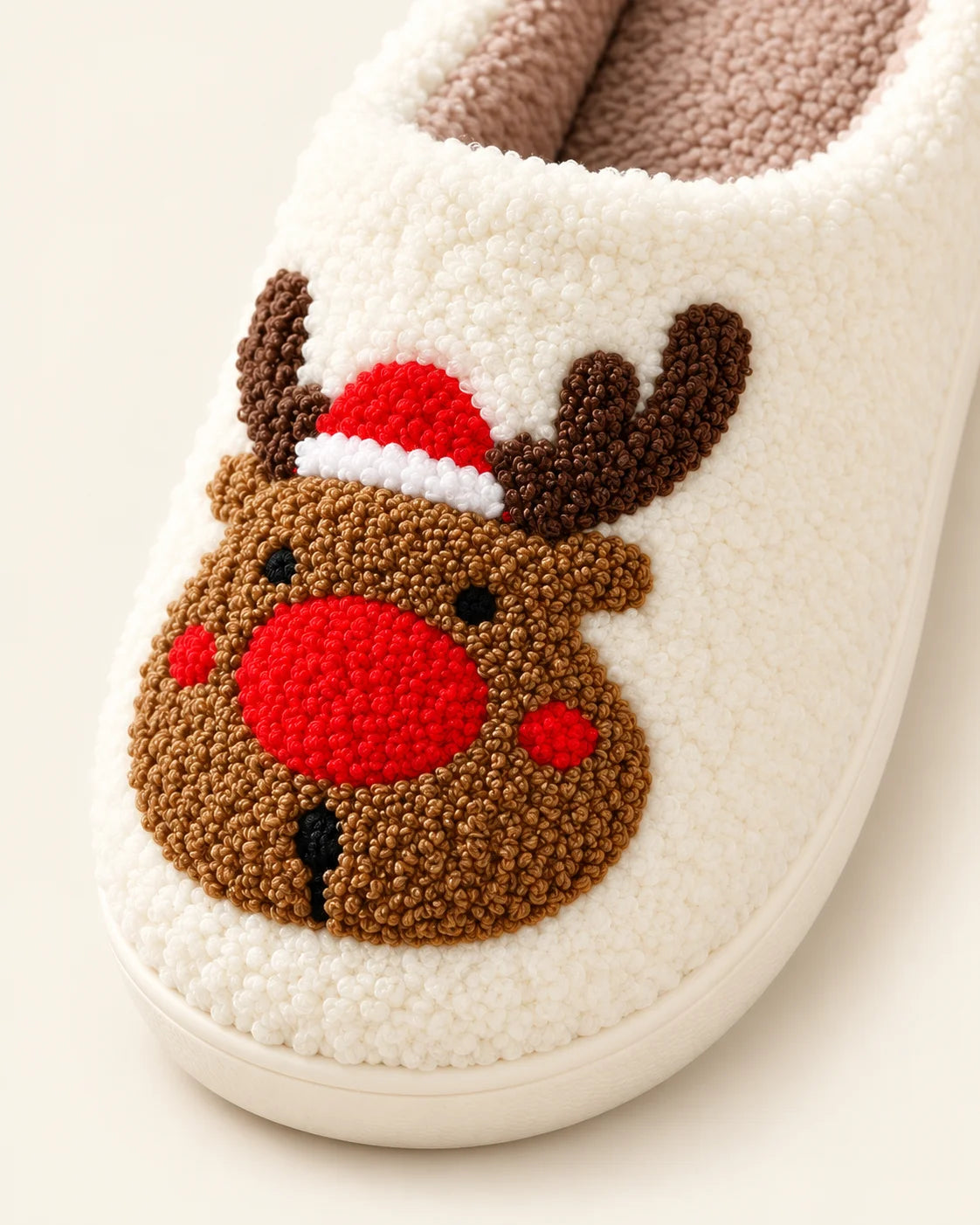Festive Fleece Slippers