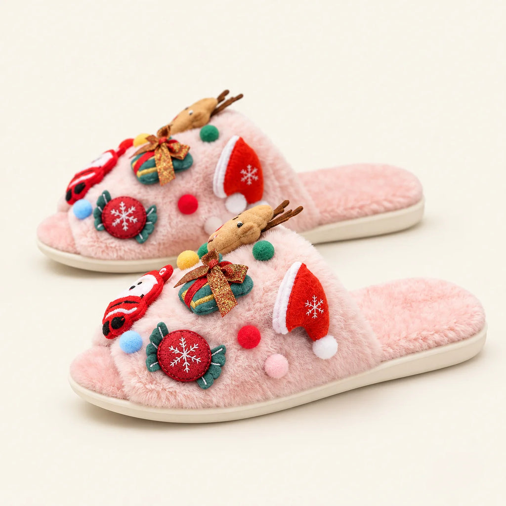 Women’s Christmas Plush Slippers