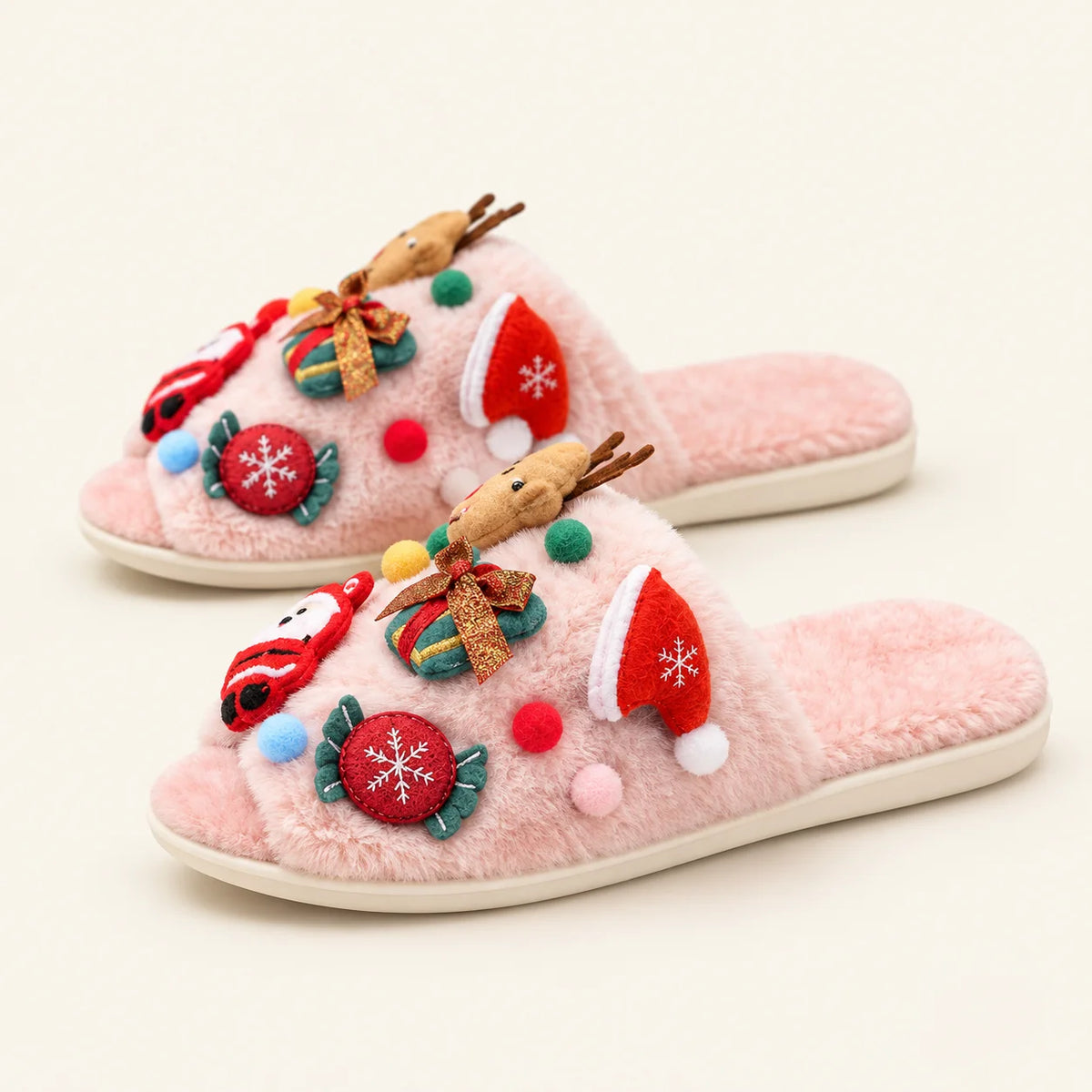Women’s Christmas Plush Slippers