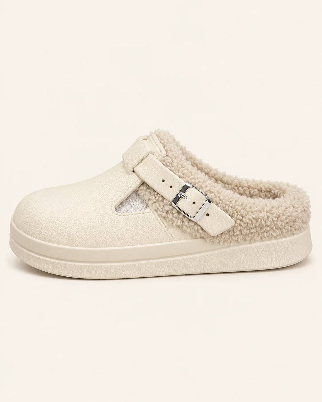 SONVARE Cozy Buckle Clogs