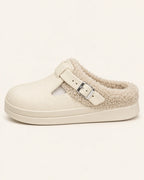 SONVARE Cozy Buckle Clogs