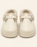 SONVARE Cozy Buckle Clogs