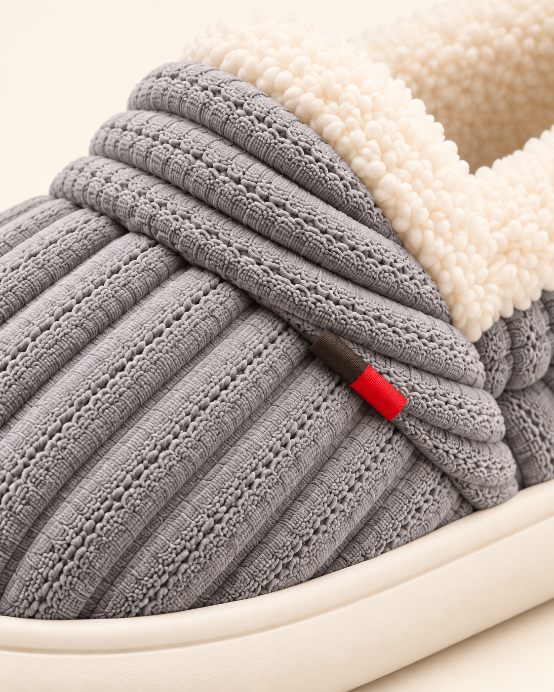 SONVARE Cozy Ribbed Slippers